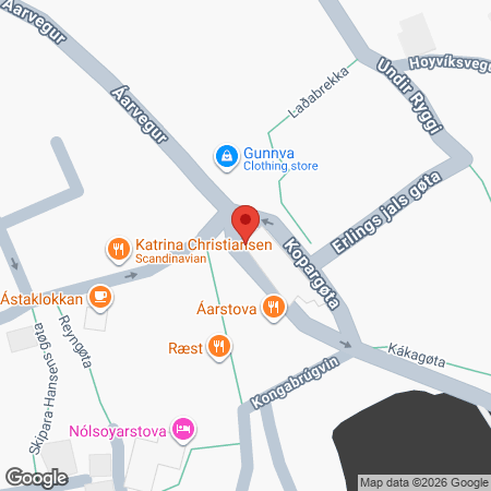 Rót Hárfríðkan,Áarvegur 18,Tórshavn,Faroe Islands